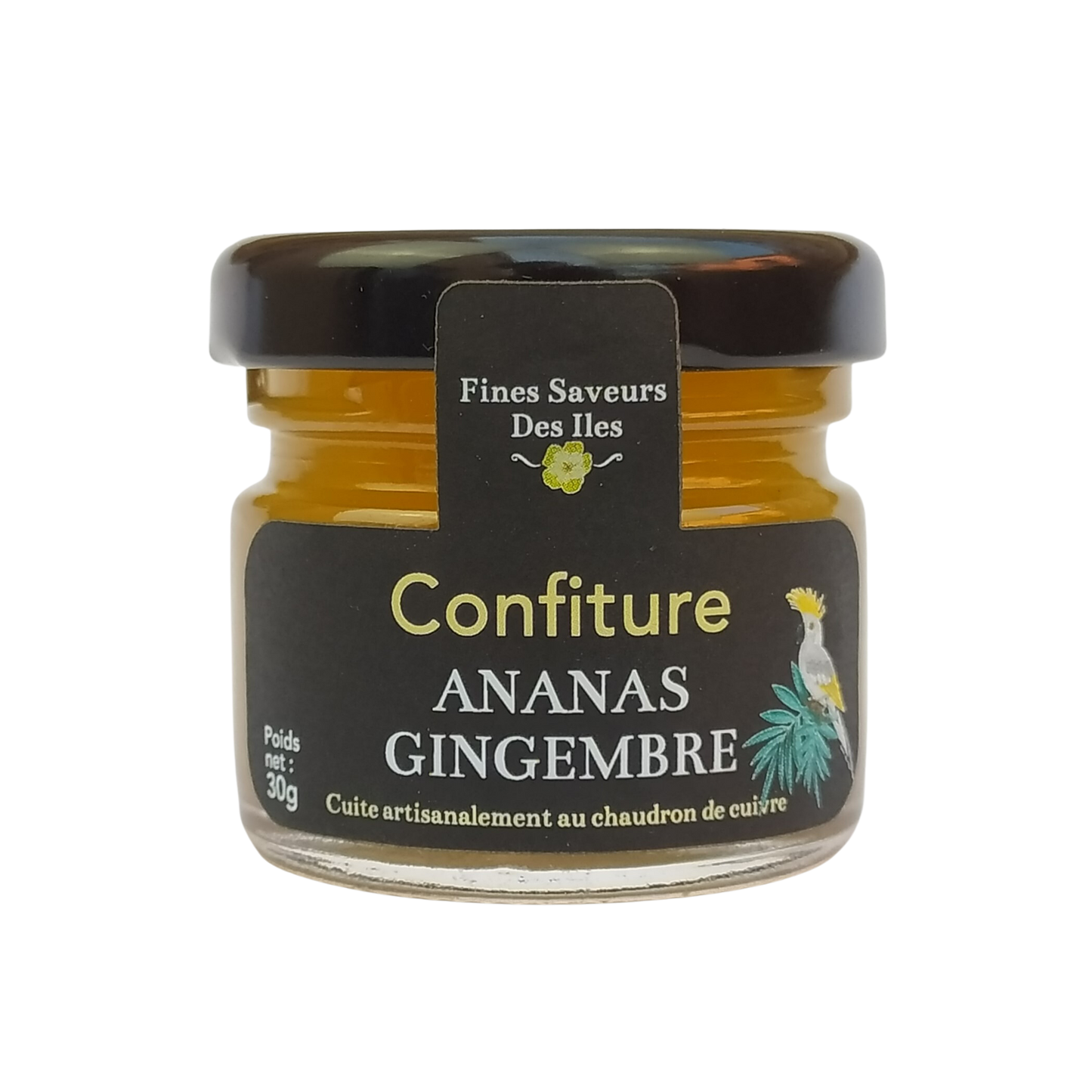 confiture ananas gingembre 30g