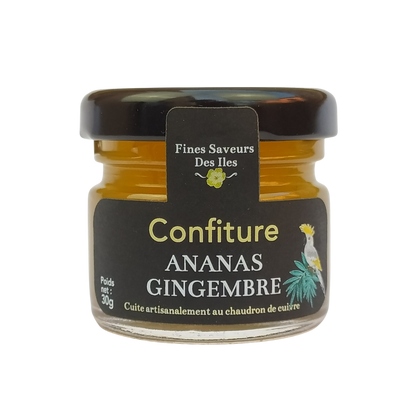 confiture ananas gingembre 30g