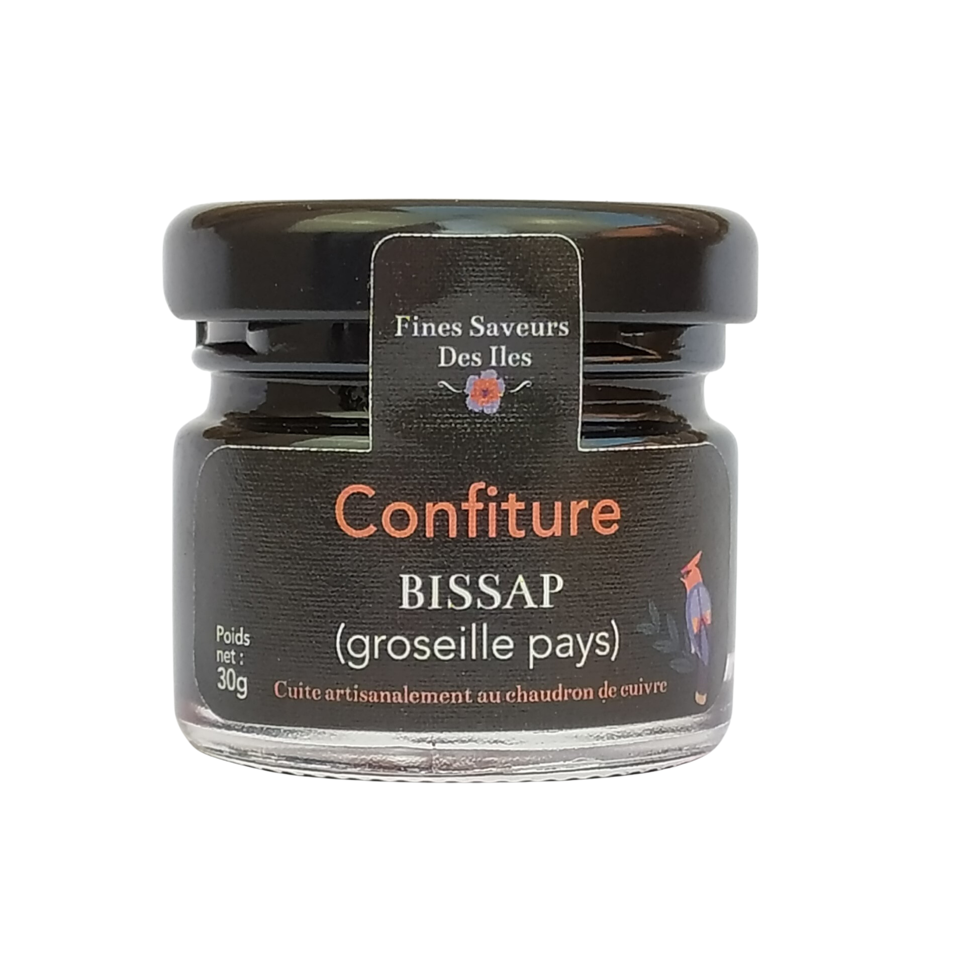 Confiture exotique de Bissap (hibiscus séché) - 30g