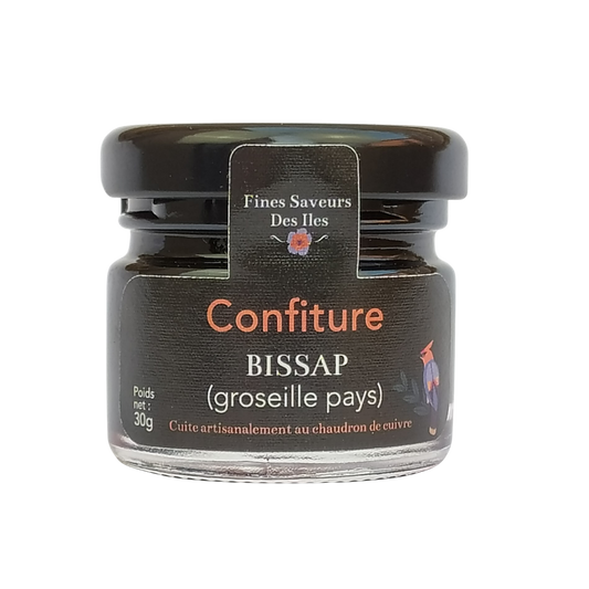 Confiture exotique de Bissap (hibiscus séché) - 30g