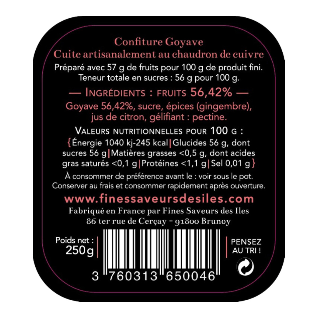 Confiture exotique Goyave - 30g