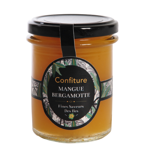 confiture artisanale exotique mangue bergamote de fines saveurs des iles