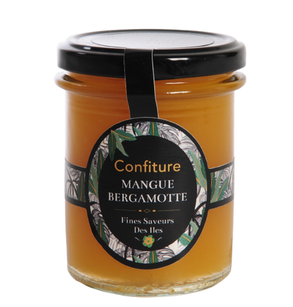 confiture artisanale exotique mangue bergamote de fines saveurs des iles